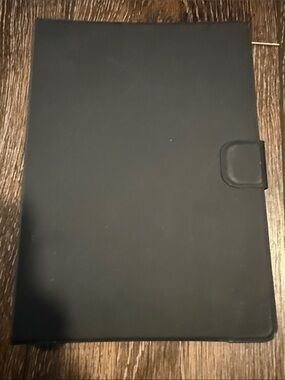 Black Tablet Folio Case with Magnetic Closure - Unbranded iPad 2